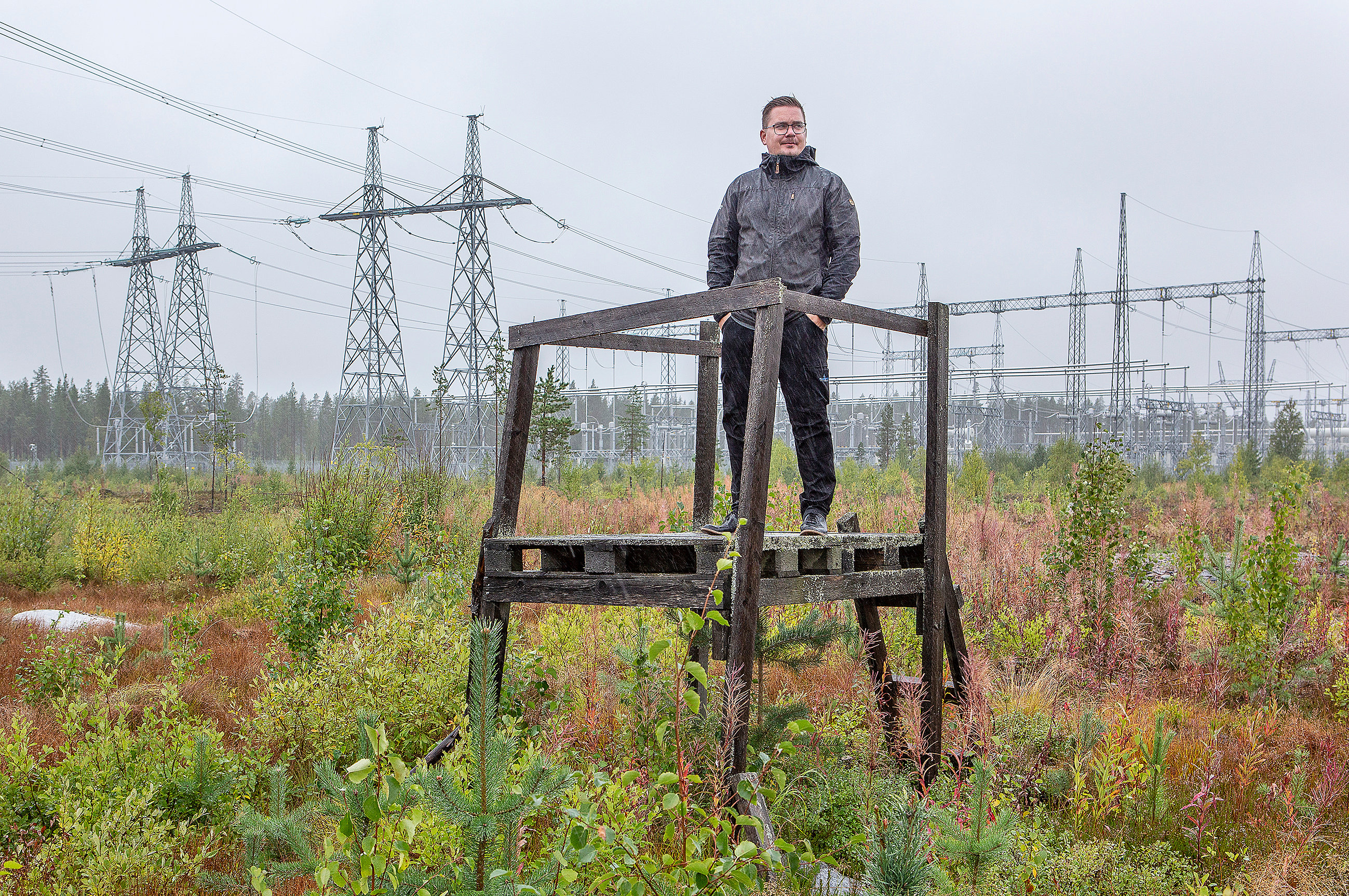 – Tack vare den nya transformatorn har vi nu kapacitet att ta emot all vindkraftsel från den första etappen, berättar Thomas Brandlöv på Markbygden Net.