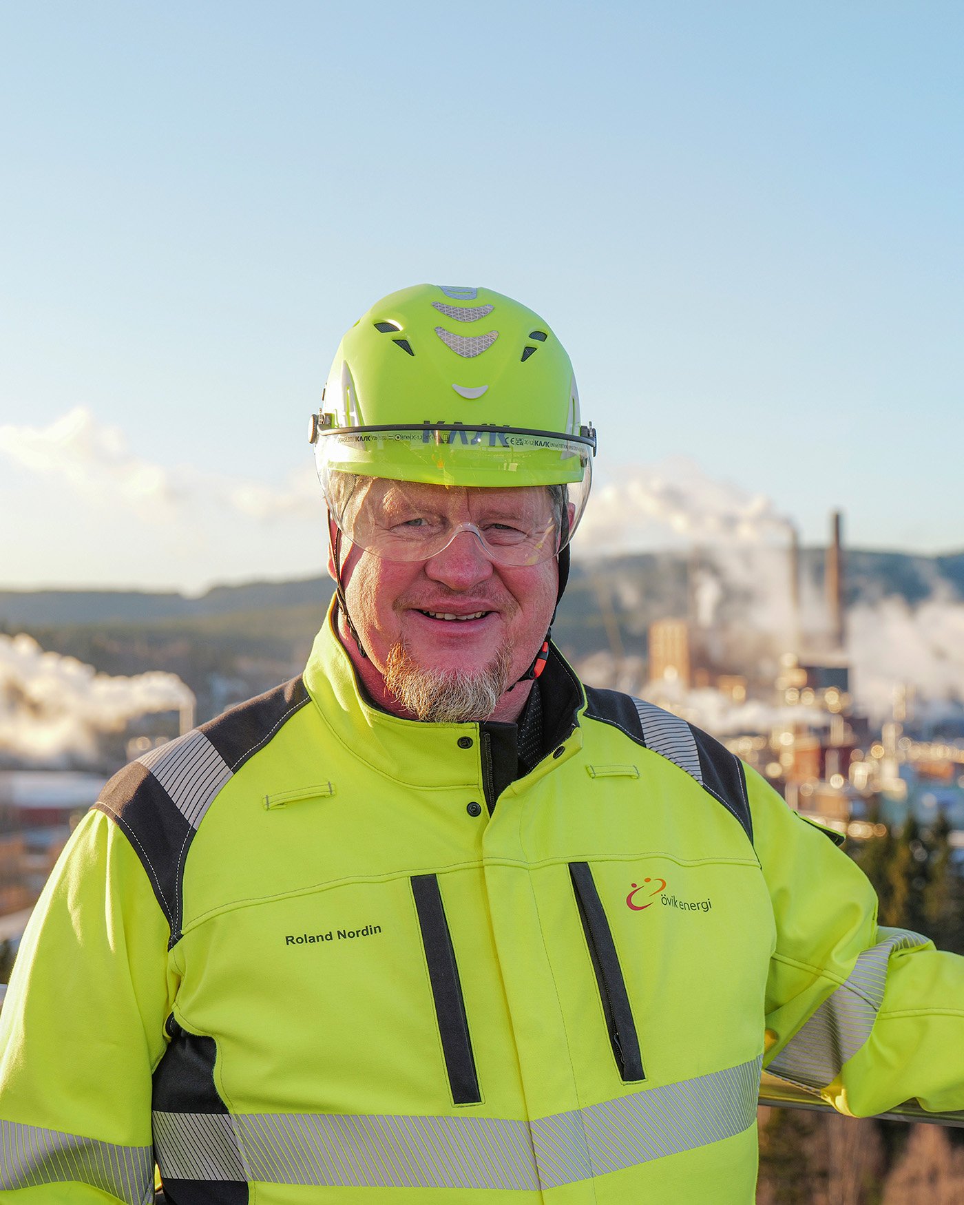 Roland Nordin, vd på Övik Energi.