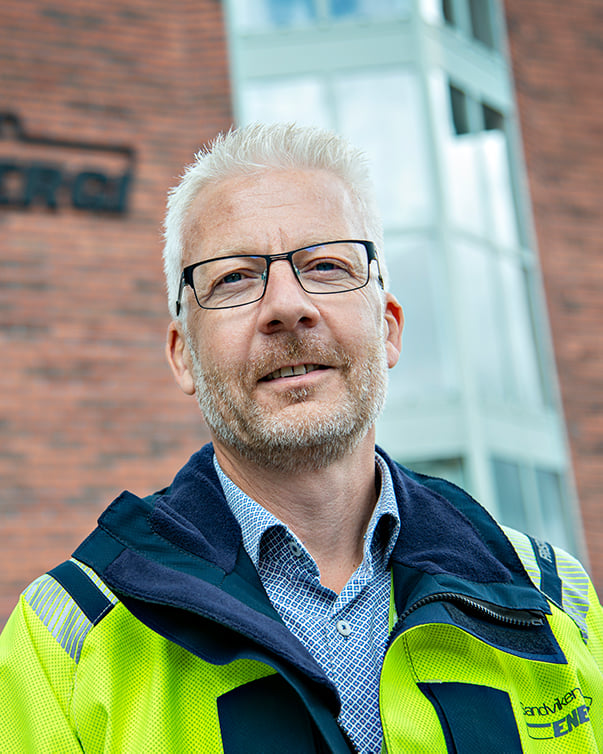 Rikard Berglund, Sandviken Energi. Foto: Sofia Wike.