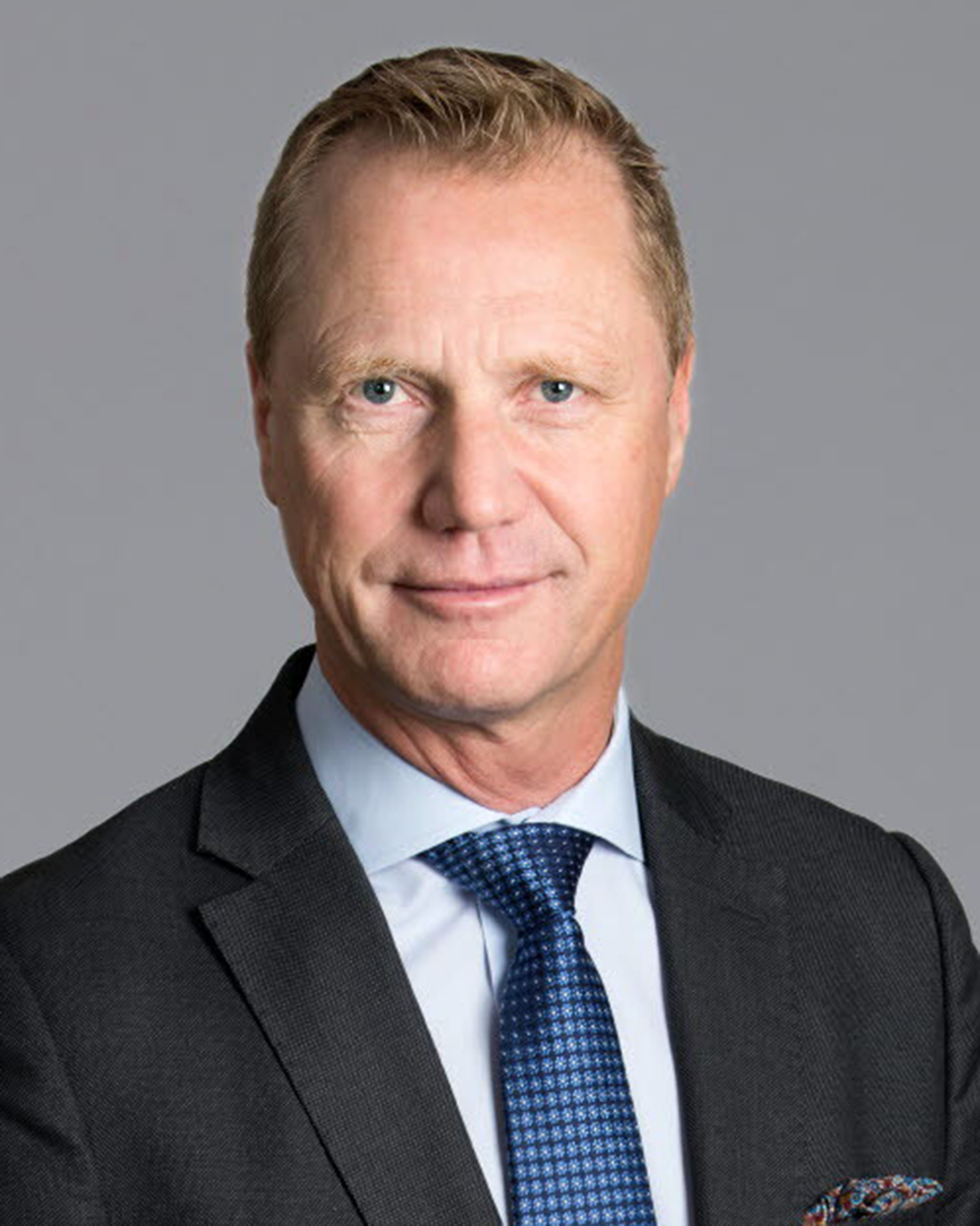 Henrik Sjölund, Holmens vd. Foto: Holmen.