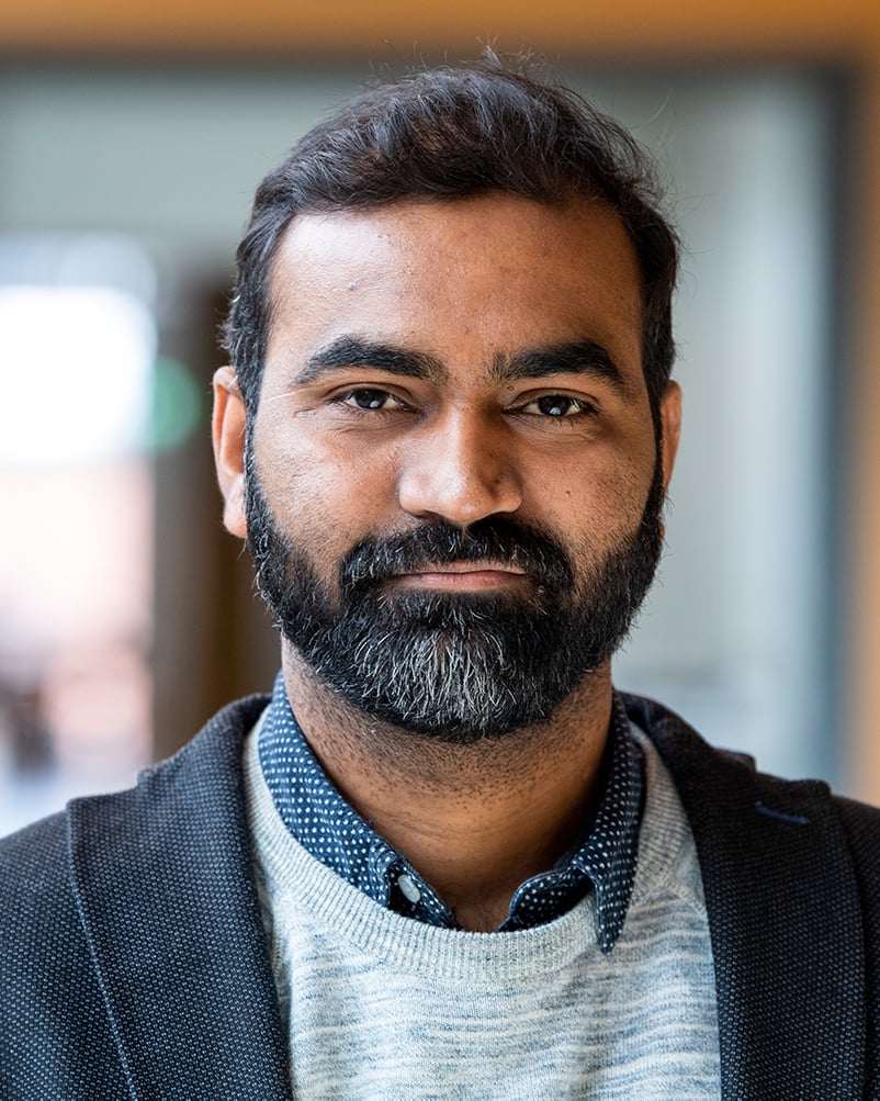 Koteshwar Chirumalla, forskare på Mälardalens högskola.