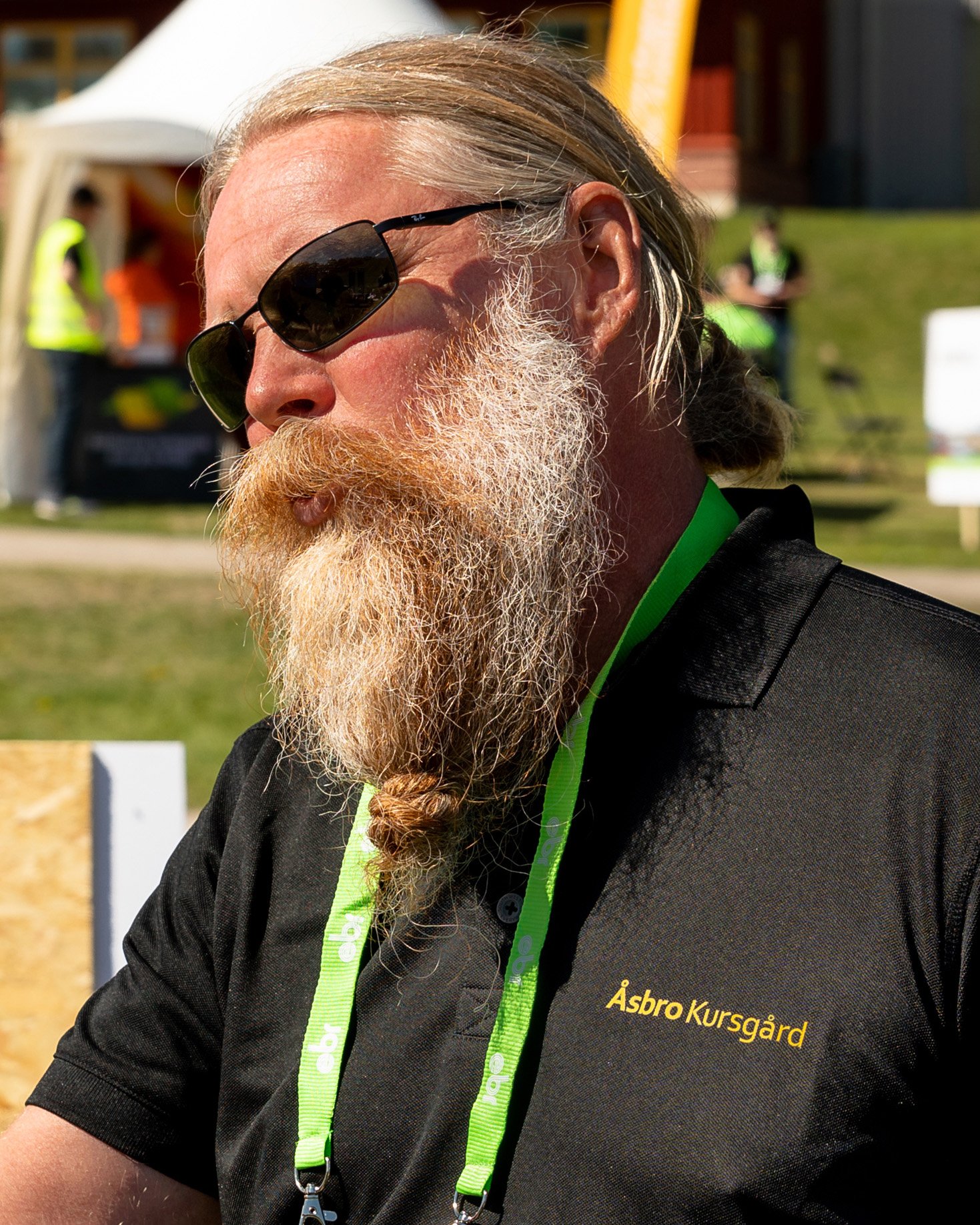 Conny Berneborn, lärare på Åsbro kursgård. Foto: Jon Alexandersson.