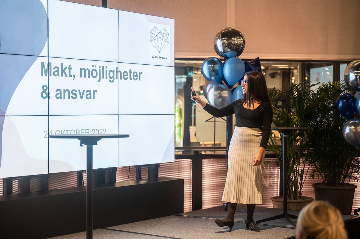 Helya Riazat, rektor för Järvaskolan.