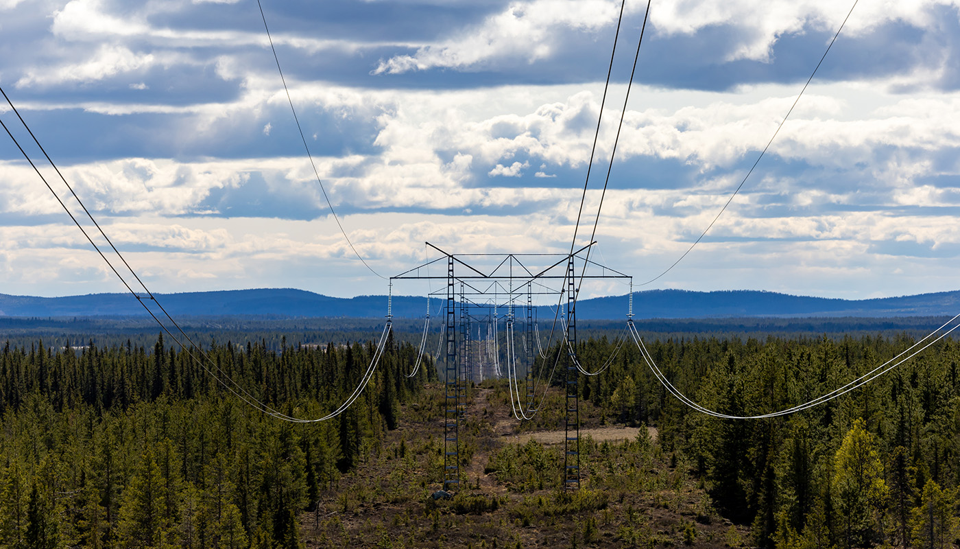 Snart blir det mer elnätskapacitet i Norrland. Foto: Istock.