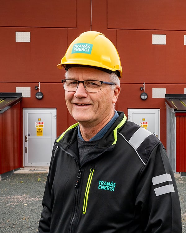 Magnus Lundberg, projektledare på Tranås Energi.