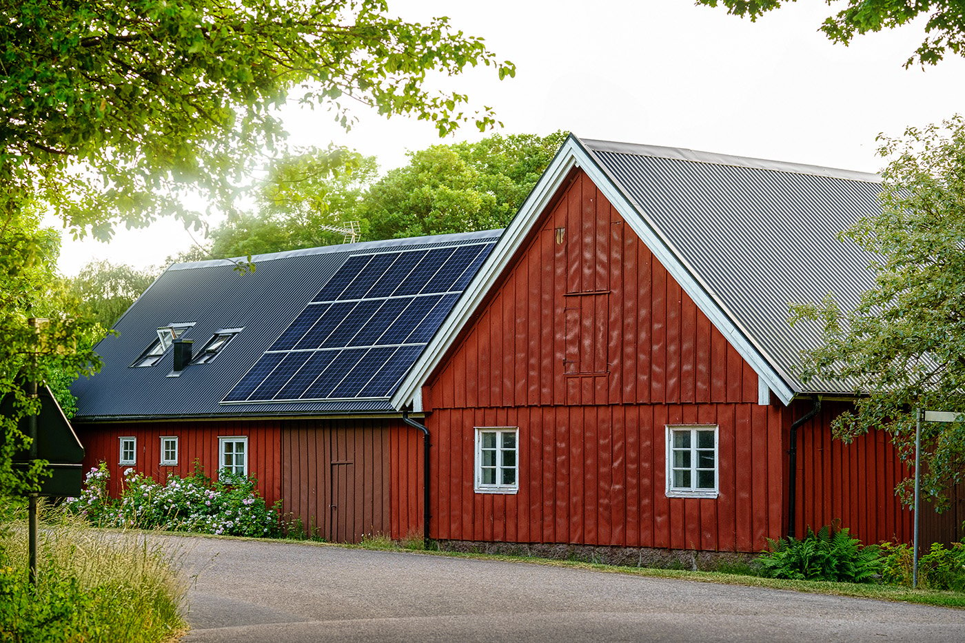 En allt vanligare syn på jordbruksfastigheter. Foto: Shutterstock.