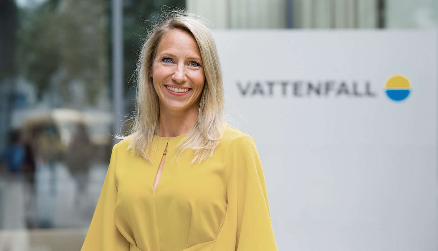 Desirée Comstedt, chef för ny kärnkraft vid Vattenfall.  Foto: Vattenfall.