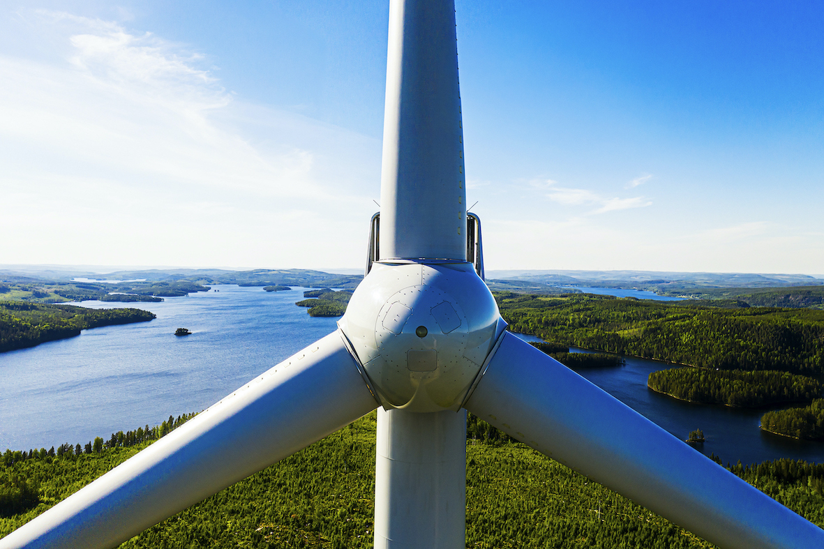 Nylandsbergen utanför Sundsvall. Foto: Eolus.