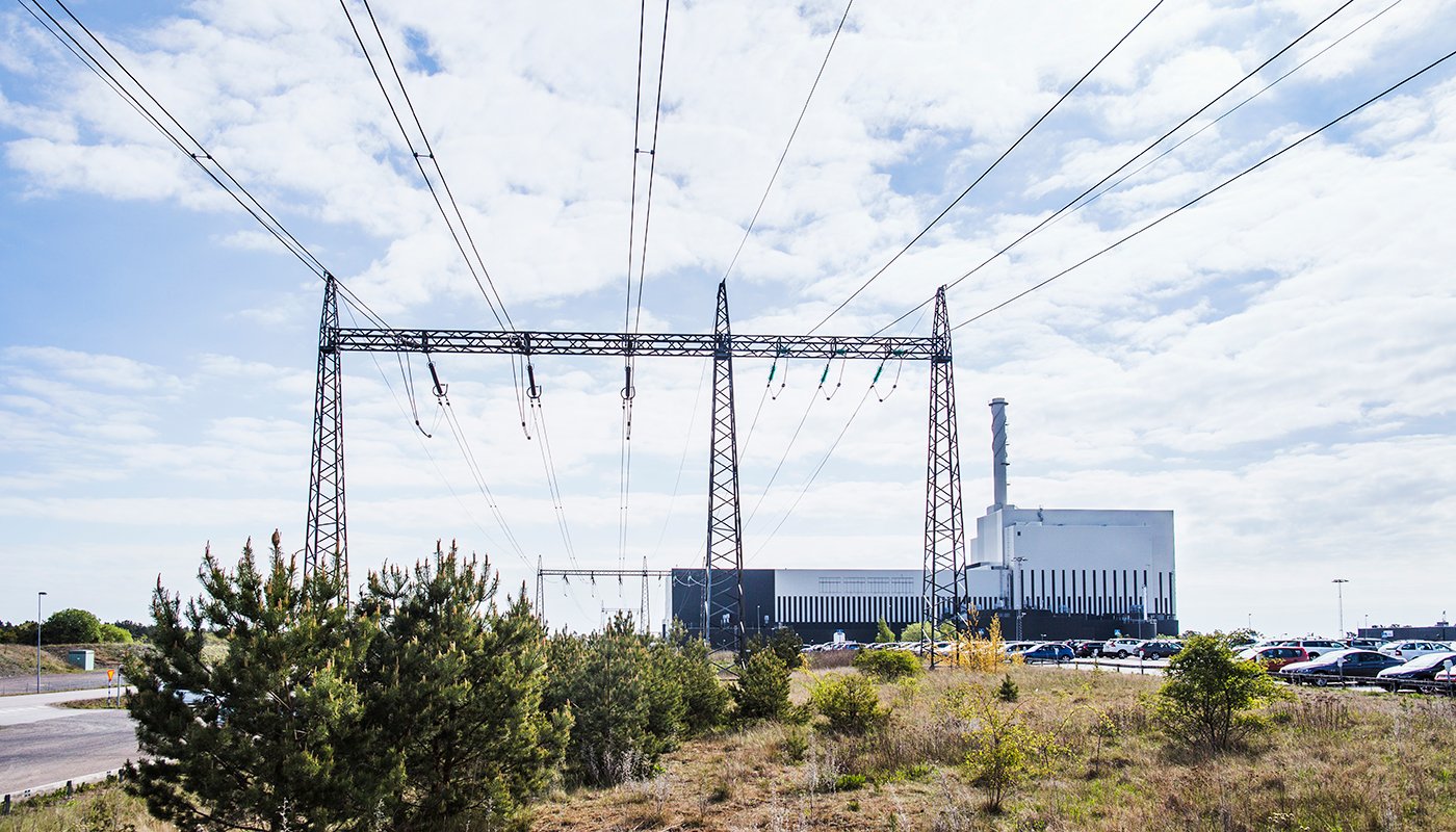 Sveriges största kärnkraftsreaktor: Oskarshamn 3. Foto: Uniper.