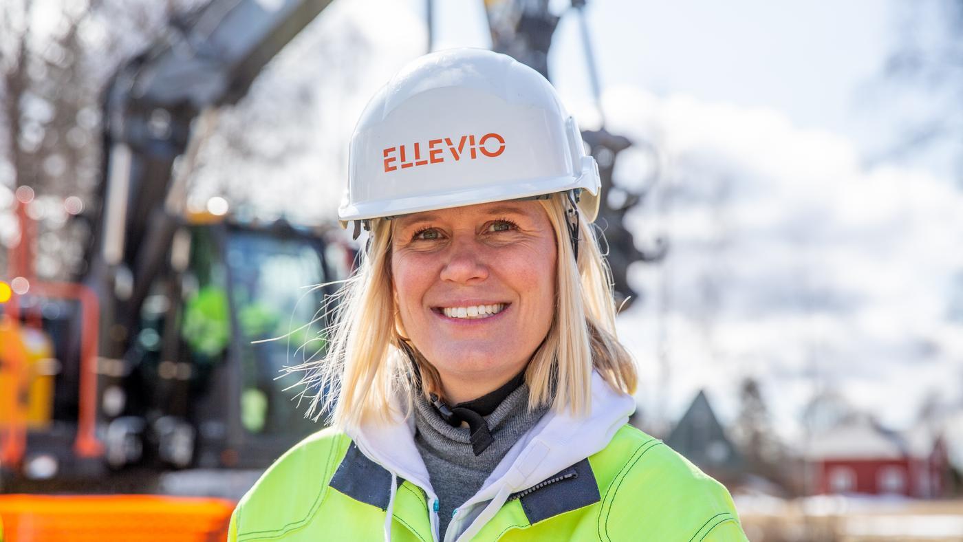 Karolina Viksten, hållbarhetschef på Ellevio. Foto: Ellevio.